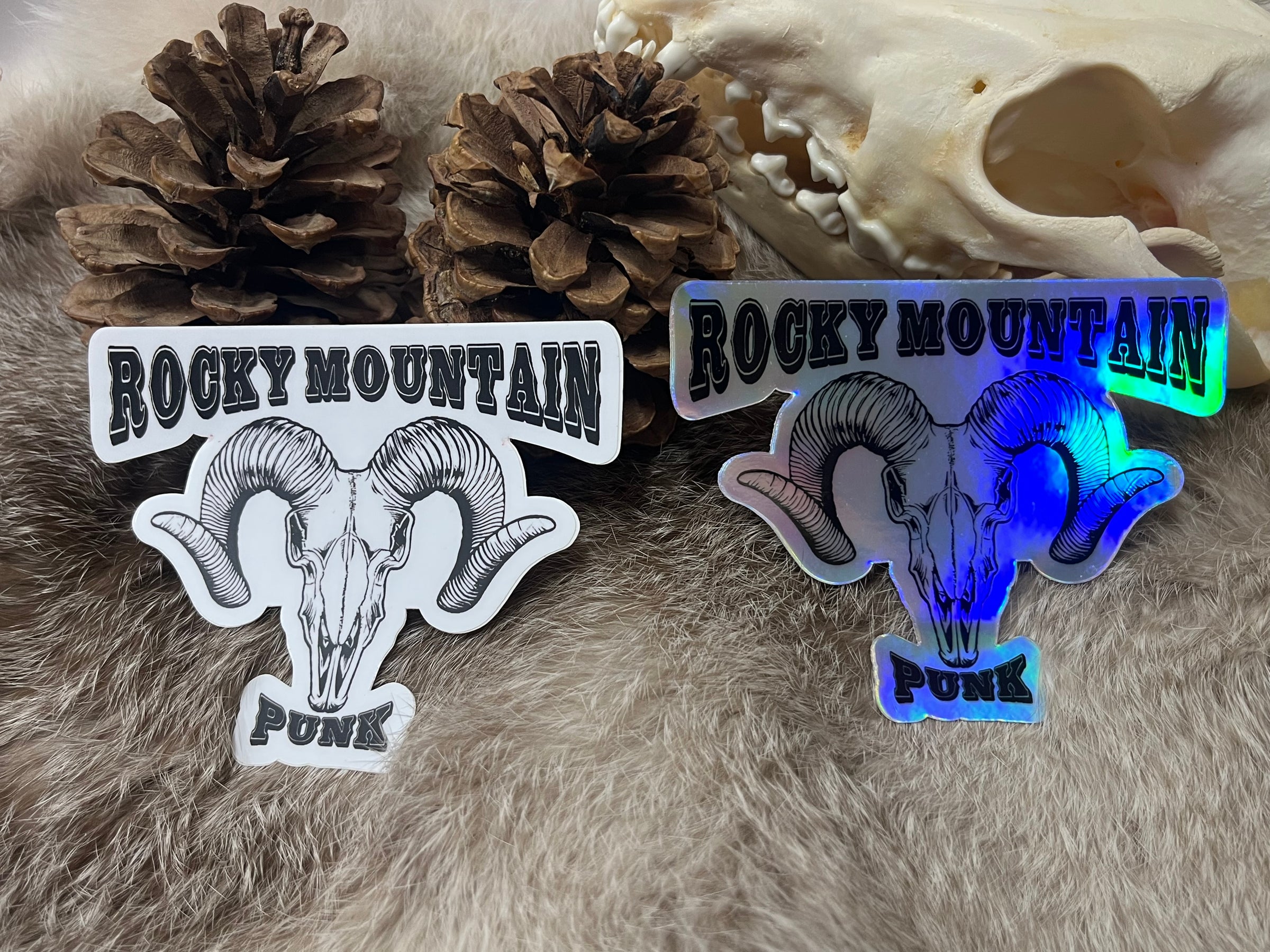 Sticker | Rocky Mountain Punk Nature Art & Oddities