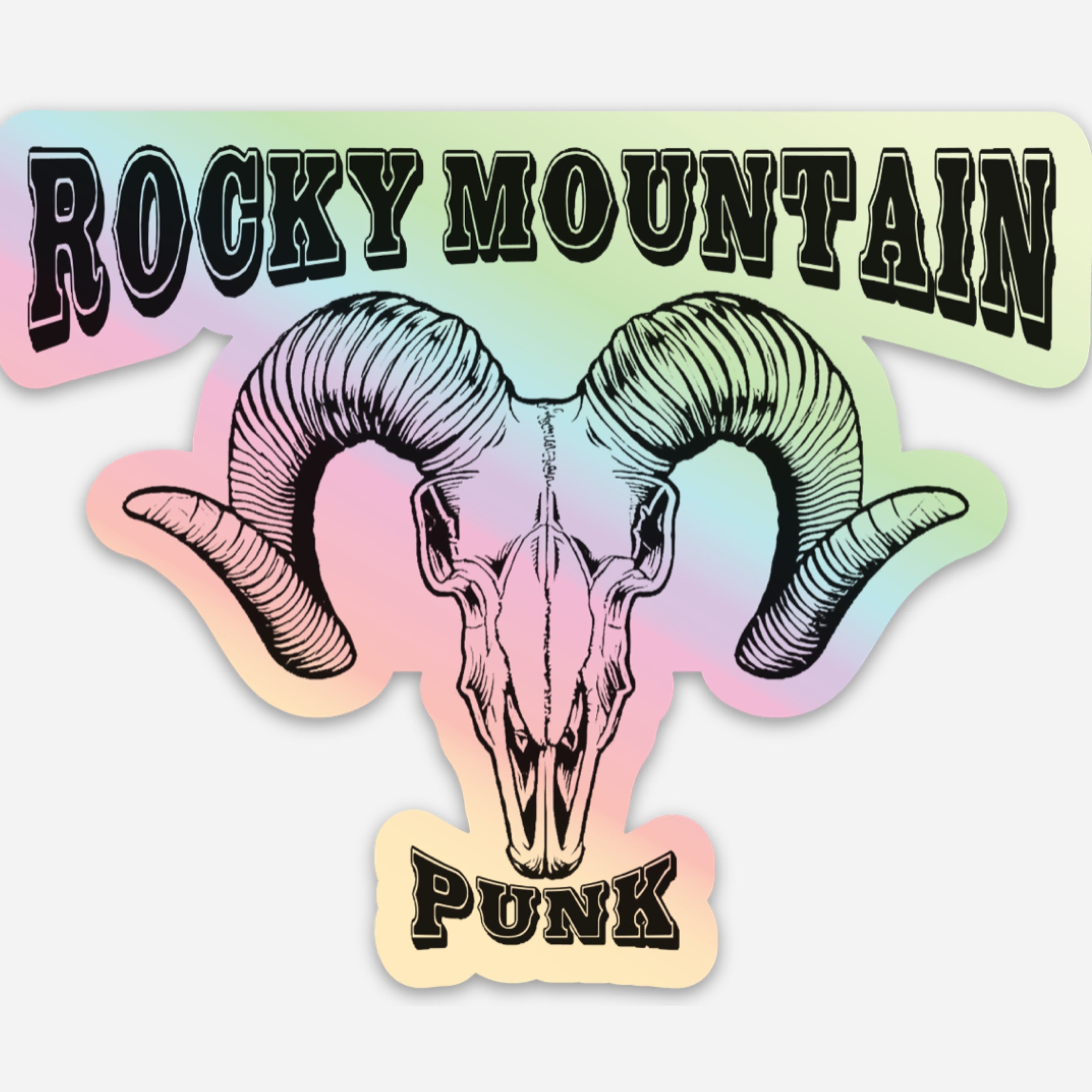 Sticker | Rocky Mountain Punk Nature Art & Oddities